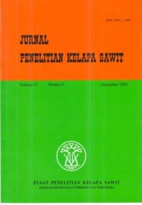 Jurnal Penelitian Kelapa Sawit Volume 11 Nomor 3 Desember 2003