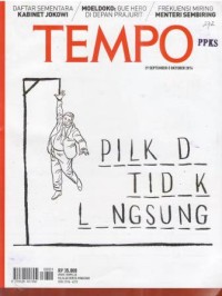 Tempo Edisi 4331 / 29 September - 5 Oktober 2014