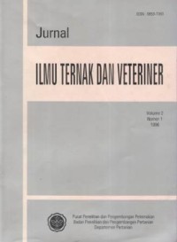 Jurnal Ilmu ternak dan veteriner Vol. 2 No.2 Tahun 1996